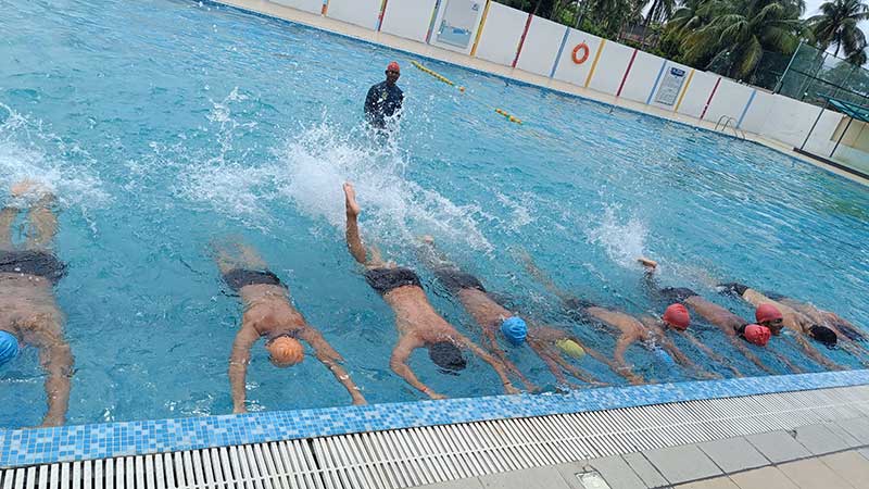Swimming pool at Bihani Academy