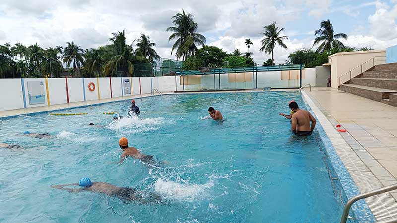 Swimming pool at Bihani Academy