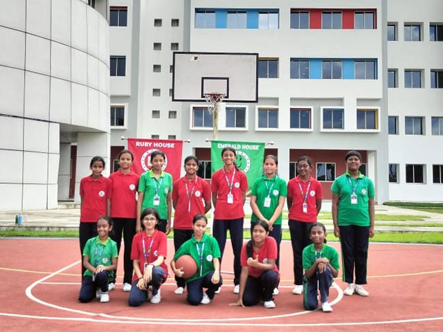 Inter House Basketball Competition Girls
