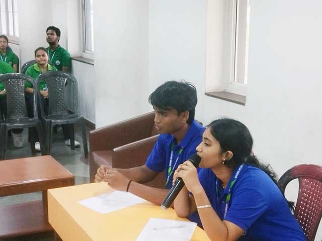 Inter House Debate Competition Classes XI and XII