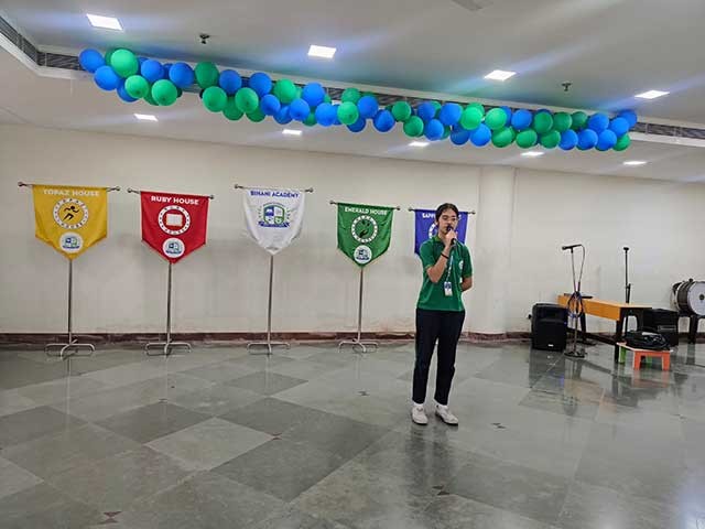 Inter house Extempore Competition for Classes IX and X