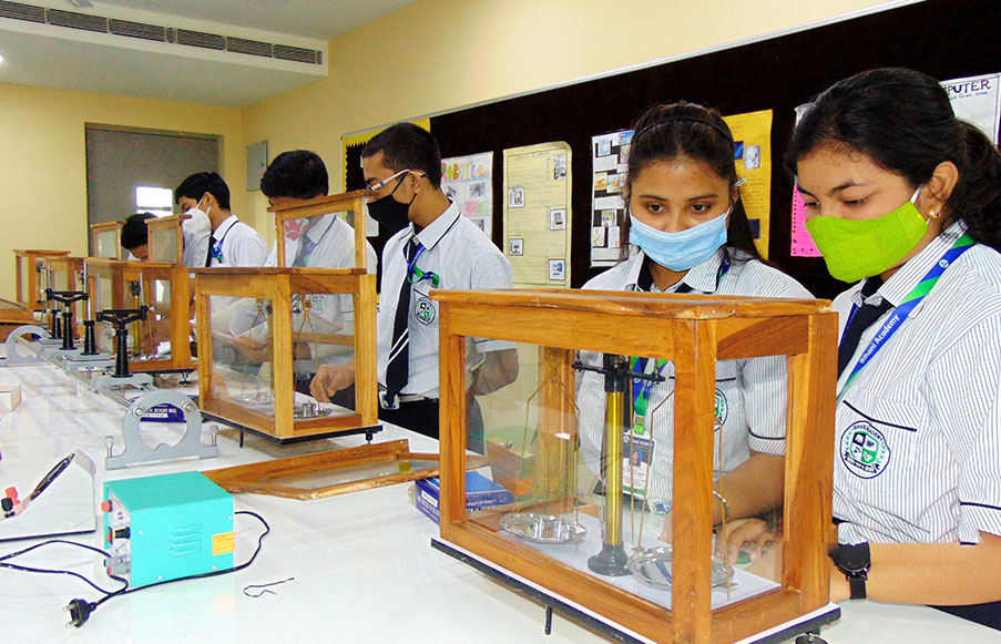 Students at Science Lab